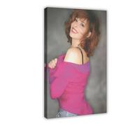 MHTYFGFG Mylène Farmer Poster 4 Impression sur toile Décoration murale pour salon, chambre à coucher 30 x 45 cm