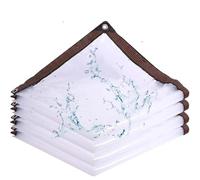 MHUQIA Bache Impermeable Exterieur 4x5m, Bache Impermeable avec Oeillet, BâChe D'Auvent ImperméAble en Plastique éPaissie, pour Les Terrasses Et Les Enclos ExtéRieurs