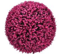 MHUQIA Boule De Buis Artificielle Boule Verte 40cm, Buis Artificiel, Buxus, Boule De Buis, Artificielle Buis Boule Topiaire, Boule Ronde pour La DéCoration De La Maison Et L'ExtéRieur