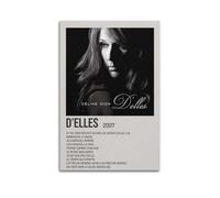 MHUYGGU Poster de Celine Dion sur toile de l'album d'elles - Décoration murale moderne pour salon, chambre à coucher - 30 x 45 cm - Style sans cadre