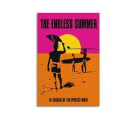 MHUYGGU Poster de film vintage The Endless Summer sur toile - Décoration murale moderne pour chambre à coucher - 50 x 75 cm - Sans cadre