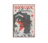 MHUYGGU Poster décoratif sur toile Chappell Roan Good Luck Babe - Décoration murale moderne pour chambre à coucher - 30 x 45 cm - Sans cadre