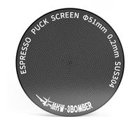 MHW-3BOMBER FG5640-OS Filtre à café en métal réutilisable ultra fin 0,2 mm 51 mm