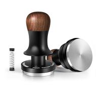 MHW-3BOMBER Tamper à expresso de 49,7 mm - 3 ressorts avec rétroaction sonore - Tamper calibré Barista avec ressorts de rechange de 6,8 kg/13,6 kg - Compatible avec la machine à expresso ROK T7069F-OS