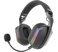 Mhw-Pro Auriculares Inalámbricos 7.1 Argb Flow Bluetooth 5.3 Micrófono Dual Negros[Video1878]