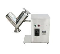 MhWrughts Mélangeur de Poudre, Petit mélangeur expérimental, mélangeur expérimental de Type V pour granulés de Grains secs, Vitesse et minuterie réglables, capacité de Traitement de 0,6 à 0,8L