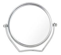 MHY® BETT Miroir Maquillage Grossissement x10, 6 inch Compact Miroir Cosmétique sur Pied, chrome, 15.3 cm, 100% et 1000%