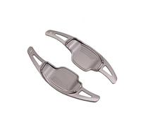 MHYESA Décoration Palettes Changement Vitesse Volant Voiture Pour Camaro 2012 2013 2014 2015 6e Génération 2 Pièces Palettes Changement(GRAY)