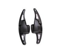 MHYESA Extension Levier Vitesse Changement Volant Voiture En Aluminium Pour Ford Pour Focus 2015 2016 2017 Palettes Changement(Black)