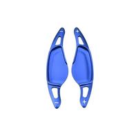 MHYESA Extension Levier Vitesse Changement Volant Voiture En Aluminium Pour Série 5 Pour G20 Pour G30 Pour G38 7 G12 Pour X4 Pour M5 Palettes Changement(Blue)