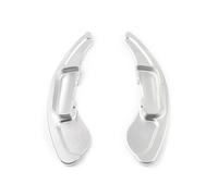 MHYESA Extension Levier Vitesse Volant Voiture Pour 3 Pour Axela Pour 6 Atenza 2014-2018 Pour CX-5 2016 2017 2018 Palettes Changement(Argent)