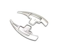 MHYESA Extensions Changement Vitesse Au Volant Voiture Pour Benz ABE GLK GL SL Classe Pour SLK Pour CLA Pour GLA Autocollant Style Palettes Changement(Argent)