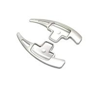 MHYESA Extensions Changement Vitesse Au Volant Voiture Pour BenzA BE GLK GL SL Classe SLK Pour CLA Pour GLA Palettes Changement(Argent)