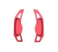 MHYESA Extensions Palettes Changement Vitesse Pour Volant Voiture, Autocollants Pour Benz Pour Smart Pour Fortwo Pour Forfour Palettes Changement(Red)