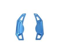 MHYESA Extensions Palettes Changement Vitesse Pour Volant Voiture, Autocollants Pour Benz Pour Smart Pour Fortwo Pour Forfour Palettes Changement(Blue)