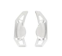 MHYESA Extensions Palettes Changement Vitesse Pour Volant Voiture, Autocollants Pour Benz Pour Smart Pour Fortwo Pour Forfour Palettes Changement(Argent)