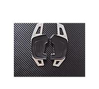 MHYESA Extensions Palettes Changement Vitesse Pour Volant Voiture, Autocollants Pour Golf7 Pour GTI R Pour GTE Pour GTD Pour MK7 Palettes Changement(Type C Silver)