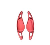 MHYESA Lot 2 Extensions Levier Vitesse Volant Voiture Pour Série 5 G20 G30 G38 7 G11 G12 Pour X4 F26 Pour M5 F90 Palettes Changement(Red)