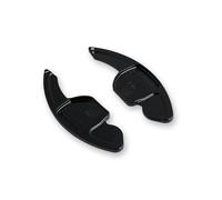 MHYESA Palette Changement Vitesse Au Volant Voiture Pour A3 Pour A4 A4L Pour A5 Pour A6 Pour A7 Pour A8 Pour Q3 Pour Q5 Pour Q7 TT S3 R8 MK2 S5 Palettes Changement(Black)