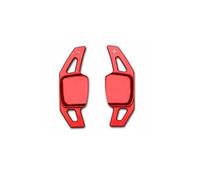 MHYESA Palette Changement Vitesse Pour Golf 7 Pour Alltrack Pour MK7 Pour Pour B8 Pour Jetta Extension Levier Volant Voiture Palettes Changement(Red)