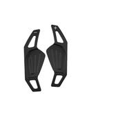 MHYESA Palette Changement Vitesse Pour RS Pour MK4 Pour Octavia Pour IV Pour Scout 2021 2022 Pour ENYAQ Autocollants D'extension Volant Voiture Palettes Changement(For type c black)