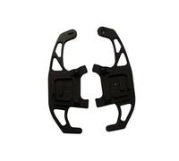 MHYESA Palette Changement Vitesse Volant Voiture Étendue Pour GOLF Pour GTI Pour GTD Pour GTE Pour MK7 Pour POLO Pour 2014 2015-2019 2020 Palettes Changement(Black)