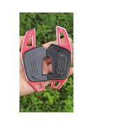 MHYESA Palettes Changement Vitesse Au Volant Étendues Pour Golf Pour GTI R Pour GTD Pour GTE MK7 Et Pour Polo 2014-2020 Palettes Changement(For Type C Red)