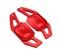 MHYESA Pour 18-23 Teramont Pour TiguanL Pour CC Pour Golf8 Pour MK8 Palettes Changement Vitesse Voiture En Aluminium Extension Volant Palettes Changement(Red)