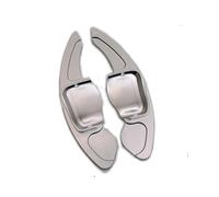 MHYESA Pour Beetle Pour Pour R32 Pour Eos Pour R36 Pour Golf 5 6 Pour Polo Pour Jetta Pour Palette Changement Volant Voiture Palettes Changement(GRAY)