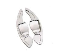 MHYESA Pour Beetle Pour Pour R32 Pour Eos Pour R36 Pour Golf 5 6 Pour Polo Pour Jetta Pour Palette Changement Volant Voiture Palettes Changement(Argent)