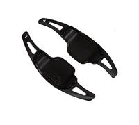 MHYESA Pour Camaro 2012 2013 2014 2015 Extension Levier Vitesse Changement Roue Voiture En Alliage D'aluminium Accessoires Décoration Palettes Changement(Black)