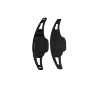 MHYESA Pour Camaro Pour ZL1 Pour Z28 Pour COPO Pour SS Pour Special 2012-2015 Palettes Changement Vitesse Volant Voiture Extension Autocollants Palettes Changement(Black)