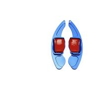 MHYESA Pour Golf Pour MK6 Pour GTI Pour Jetta Pour MK5 Pour Pour B6 Pour CC Pour R36 Pour R20 Palettes Changement Vitesse Aluminium Volant Palettes Changement(Blue)