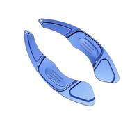 MHYESA Pour Golf Pour Polo Pour GTI R Pour MK7 .5 Les Palettes Changement Vitesse Volant Voiture Prolongent Autocollants Palettes Changement(Blue)