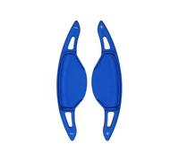 MHYESA Pour INFINITI Pour Q50 Pour QX50 Pour Q60 Pour Coupé 2019 2018 Palettes Changement Vitesse Volant Voiture Autocollants D'extension Palettes Changement(Style 2 Blue)