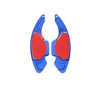 MHYESA Pour INFINITI Pour Q50 Pour QX50 Pour Q60 Pour Coupé 2019 2018 Palettes Changement Vitesse Volant Voiture Autocollants D'extension Palettes Changement(Style 1 Blue)