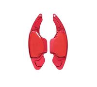 MHYESA Pour INFINITI Pour Q50 Pour QX50 Pour Q60 Pour Coupé 2019 2018 Palettes Changement Vitesse Volant Voiture Autocollants D'extension Palettes Changement(Style 1 Red)