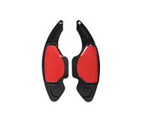 MHYESA Pour INFINITI Pour Q50 Pour QX50 Pour Q60 Pour Coupé 2019 2018 Palettes Changement Vitesse Volant Voiture Autocollants D'extension Palettes Changement(Style 1 Black)