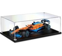 mhyGlayleure Vitrine en acrylique compatible avec Lego 42141 Mclaren Formula 1 Racing Car - Vitrine anti-poussière pour Lego 42141 - Sans kit de modélisme (2 mm)