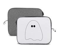 MHYRAC Housse pour ordinateur portable 14", housse pour ordinateur portable Ghost Snowflake