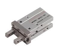 MHZ2 10D Pince à air parallèle Cylindre à doigt pneumatique Alésage de 10 mm Double simple effet Alliage d'aluminium haute résistance pour l'automatisation industrielle et la