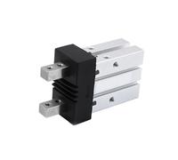 MHZ2 MHZL2 Type Parallel Pneumatic Clamping Cylinder - Double Acting 6D 10D 16D 20D 25D 32D 40D for Industrial Automation(Dcl20d)