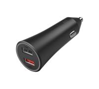 Xiaomi Mi 37W Dual-Port Car Charger Universel Noir Allume-cigare Auto