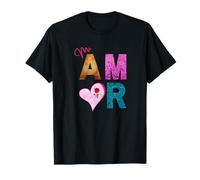 Mi Amor Cœur rose Bonbon et rose T-Shirt