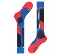 Falke Chaussettes de ski SK2 Intermediate M Homme en laine, chaudes – Bleu (Olympic) 46-48