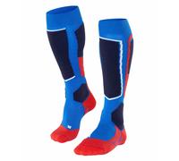 FALKE SK2 Intermediate Wool M Kh laine chaudes épaisses 1 paire, Chaussettes de ski Homme, Bleu Olympic 6940, 44-45