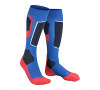 Falke Chaussettes de ski SK4 Advanced M KH – Laine fine chaude – 1 paire Homme Bleu 42-43