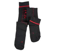 FALKE Impulse Running W KH respirantes avec compression 1 paire, Chaussettes de course Femme, Noir (Black 3008), 35-38