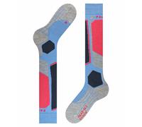 Falke – Chaussettes de ski femme SK 2 – laine chaude épaisse – Bleu – 37/38