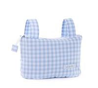 Mi bollito Sac de rangement pour poussette pour maman, multifonction, grande capacité pour le rangement., bleu
